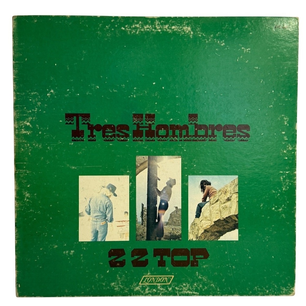 ZZ Top Tres Hombres Vinyl LP 1973 London Records XPS 631 Gatefold La Grange